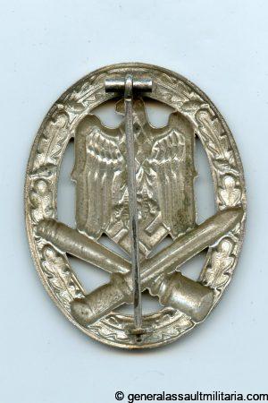 General assault badge in silver - Otto Schickle, Pforzheim