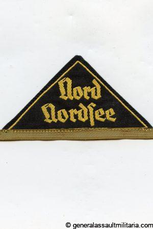RZM Nord Nordsee HJ triangle with 'Traditions Litze'