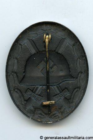Wound badge in black - MML/21 Förster & Barth, Pforzheim