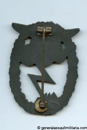 Luftwaffe ground assault badge - MM L/58 Rudolf Souval