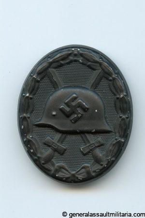 Wound badge in black – MM93 Richard Simm & Söhne, Gablonz