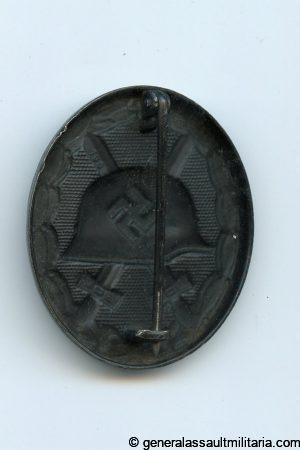 Wound badge in black - MM100 Wächtler & Lange, Mittweida