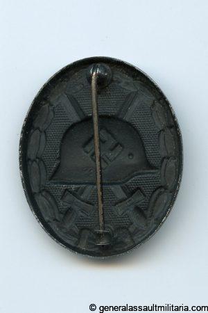 Wound badge in black – MM93 Richard Simm & Söhne, Gablonz