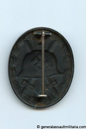 Wound badge in black - MM L/56 Funke & Brüninghaus, Lüdenscheid
