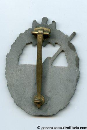 Kriegsmarine coastal artillery badge - Steinhauer & Lück, Lüdenscheid