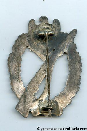 Infantry assault badge in silver - Frank & Reif, Stuttgart
