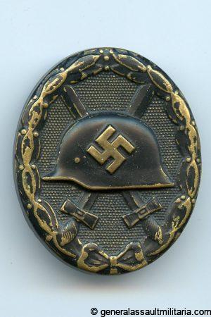 Wound badge in black - Unknown maker