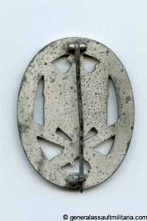 General assault badge - Wilhelm Deumer, Lüdenscheid