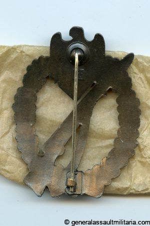 Infantry assault badge in bronze - Josef Felix & Söhne, Gablonz