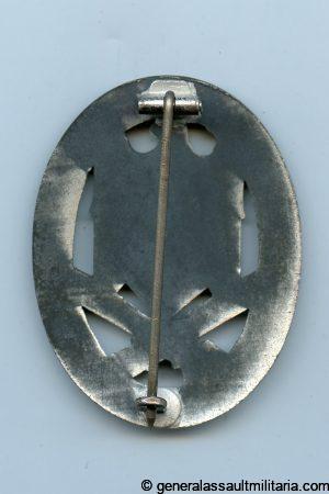 General assault badge - Gustav Brehmer, Markneukirchen