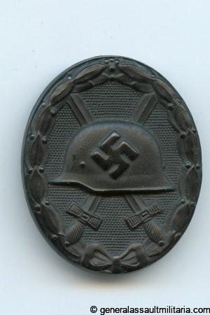 Wound badge in black - ''Unknown maker''