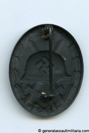 Wound badge in black - ''Unknown maker''