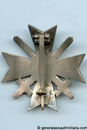 War merit cross 1st class with swords - Paul Meybauer, Berlin