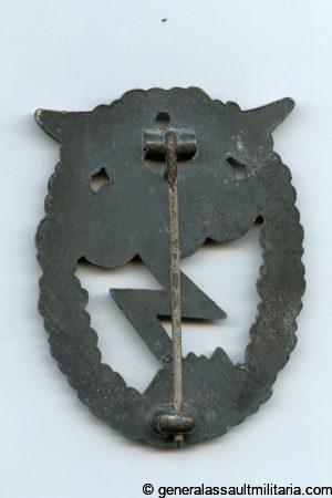 Luftwaffe ground assault badge - Arno Wallpach, Salzburg