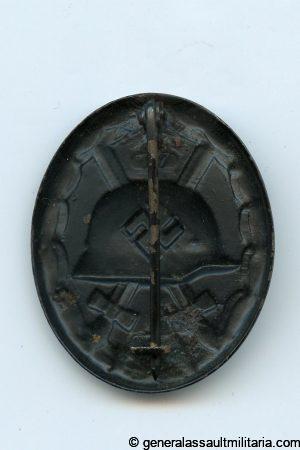 Wounded badge in black – MM 107 Carl Wild, Hamburg