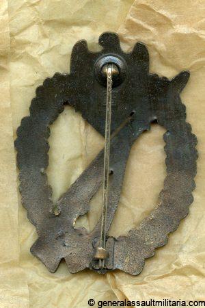 Infantry assault badge in bronze – Josef Felix & Söhne, Gablonz
