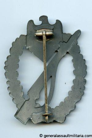 Infantry assault badge in silver - Steinhauer & Lück, Lüdenscheid