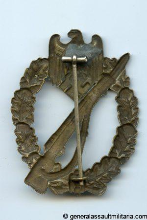 Infantry assault badge in silver - Otto Schickle, Pforzheim