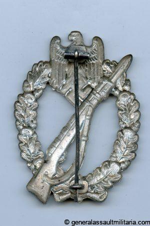 Infantry assault badge in silver - Petz Lorenz, Unterreichenbach