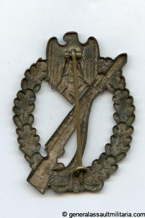 Infantry assault badge in silver - Steinhauer & Lück, Lüdenscheid