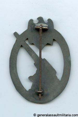 Army Flak badge - Unknown maker 'Vienna design'