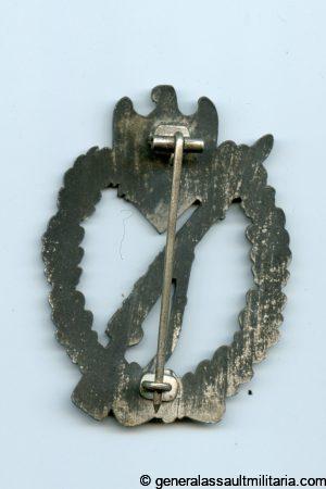 Infantry assault badge in silver - Deschler & Söhne, München