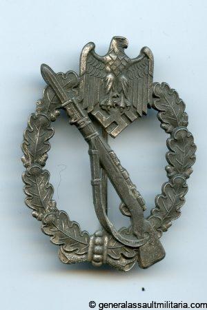 Infantry assault badge in silver - Deschler & Söhne, München