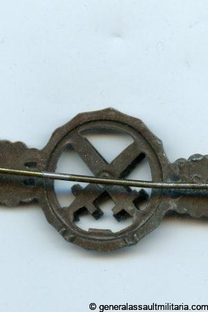 Luftwaffe air-to-ground support clasp - Richard Simm & Söhne, Gablonz