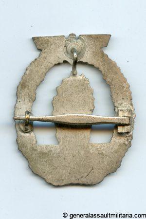 Kriegsmarine minesweeper badge - Wilhelm Deumer, Lüdenscheid