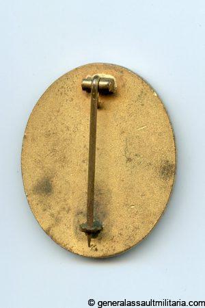 Wound badge in gold - MM11 Grossmann &  Co, Wien