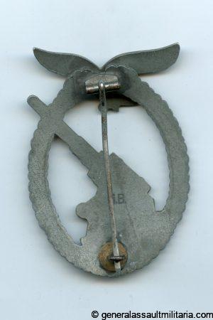 Luftwaffe Flak badge - Gustav Brehmer, Markneukirchen