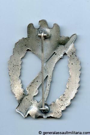 Infantry assault badge in silver - Rudolf Karneth, Gablonz