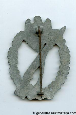 Infantry assault badge in silver – Gebrüder Wegerhoff, Lüdenscheid