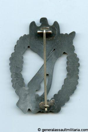 Infantry assault badge in silver - Sohni Heubach & Co, Idar-Oberstein