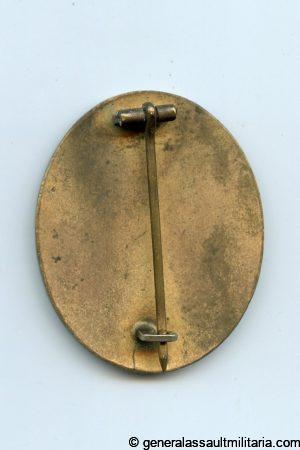 Wound badge in gold - Otto Schickle, Pforzheim