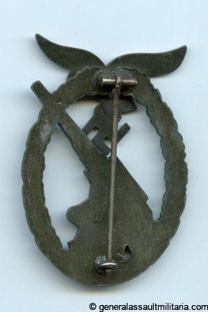 Luftwaffe flak badge - Wilhelm Hobacher, Wie