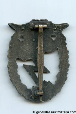 Luftwaffe ground assault badge – Rudolf Karneth, Gablonz