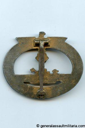 Kriegsmarine U-boat badge - L/56 Funke & Brünninghaus, Lüdenscheid