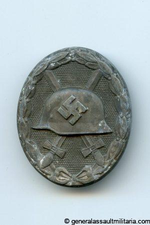 Wound badge in silver – L/11 Wilhelm Deumer, Lüdenscheid