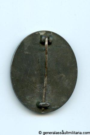 Wound badge in silver - MM30 Hauptmünzamt Wien