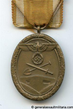 West wall medal - unknown maker