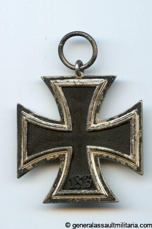 Iron cross second class – Wächtler & Lange, Mittweida