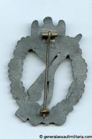 Infantry assault badge in silver – L/56 Fünke & Brüninghaus, Lüdenscheid