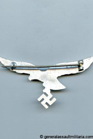 Luftwaffe officers breast eagle sommer tunic – Assmann & Söhne, Lüdenscheid