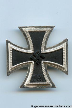 Iron cross first class + Case - Wächtler & Lange, Mittweida
