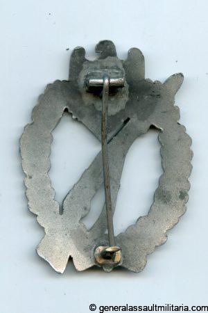 Infantry assault badge in silver - Frank & Reif, Stuttgart