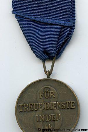 8 years loyal service SS medal