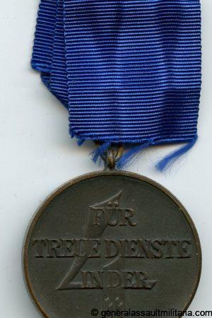 4 Years loyal service SS medal