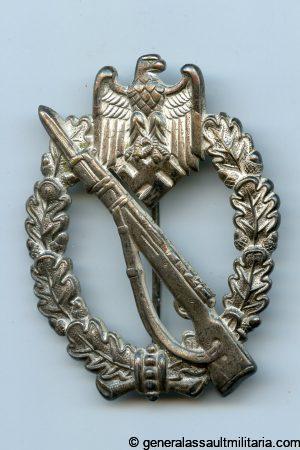Infantry assault badge in silver - Otto Schickle, Pforzheim