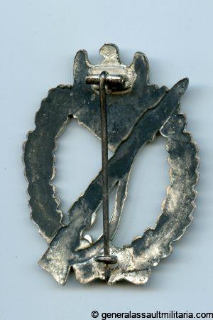 Infantry assault badge in silver - Vienna design